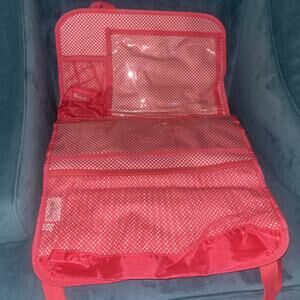 Thirty One 31 Hang Up Activity Organizer in Coral Mini Car/Home